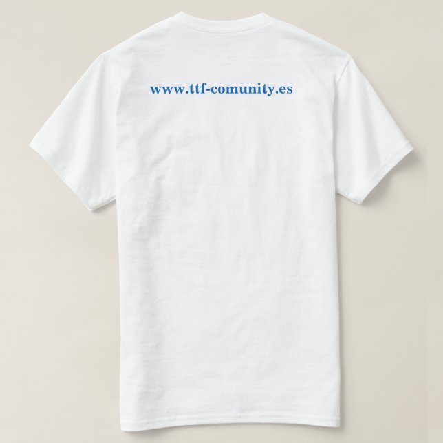 T-shirt Chemisette officielle TTF (Design dos)