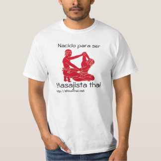 T-shirt Chemisette pour masseurs thai (homme)