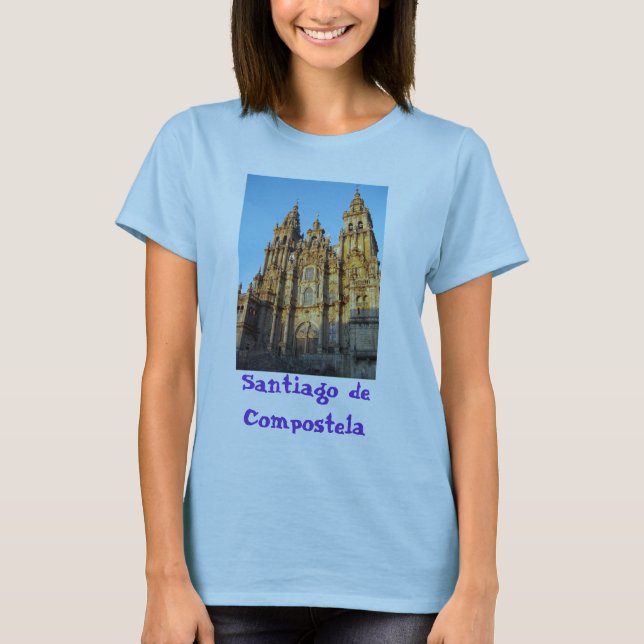 T-shirt Chemisette Santiago de Compostela (Devant)
