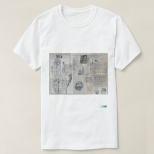 T-shirt Chemisier à impression sur le devant « Lace and Gr