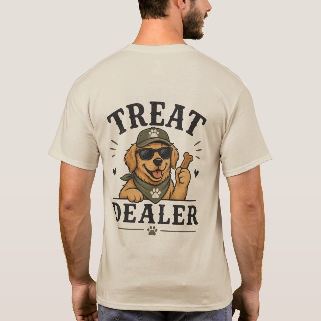 T-shirt Chemisier de distributeur de friandises (Dos)