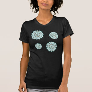 T-shirt Chemisier foncé pour femmes Lotus Weave