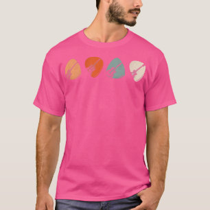 T-shirt chemisier onglet de guitare guitariste vintage et