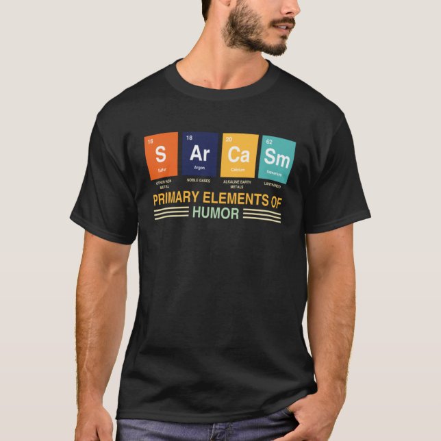 T-shirt Chemist  Saying Sarcasm  Chemistry & Science Nerd (Devant)