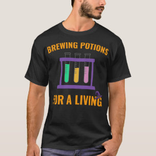 T-shirt Chemistry Halloween Chemist Funny Witch