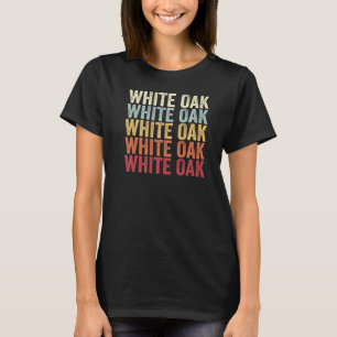 T-shirt Chêne blanc Pennsylvanie Chêne blanc PA Retro Vint