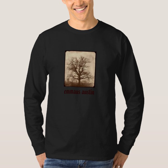 T-shirt Chêne de sépia - reconstitution du dos d'Austin (Devant)