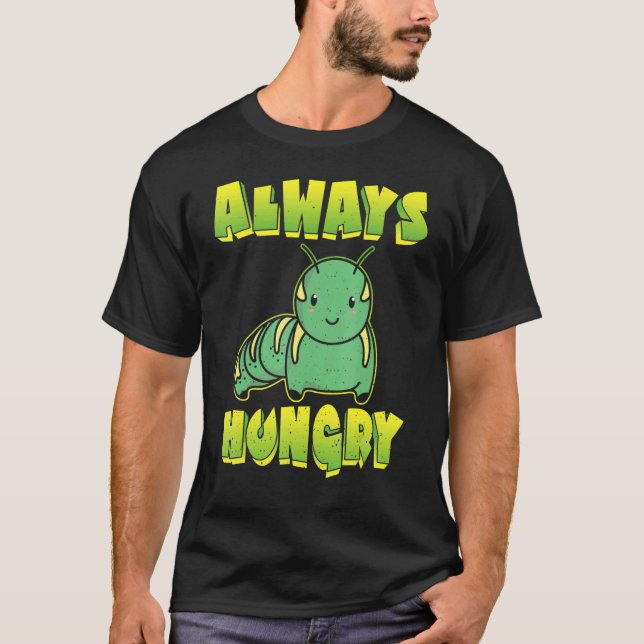 T-shirt Chenille Toujours Affamée (Devant)
