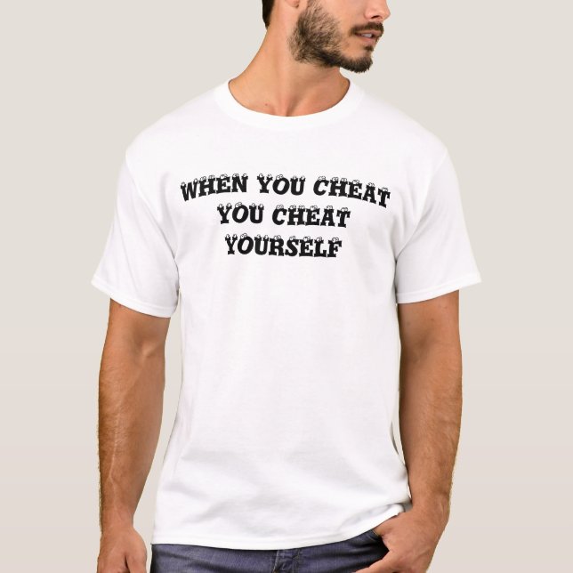 T-SHIRT CHÈQUE (Devant)