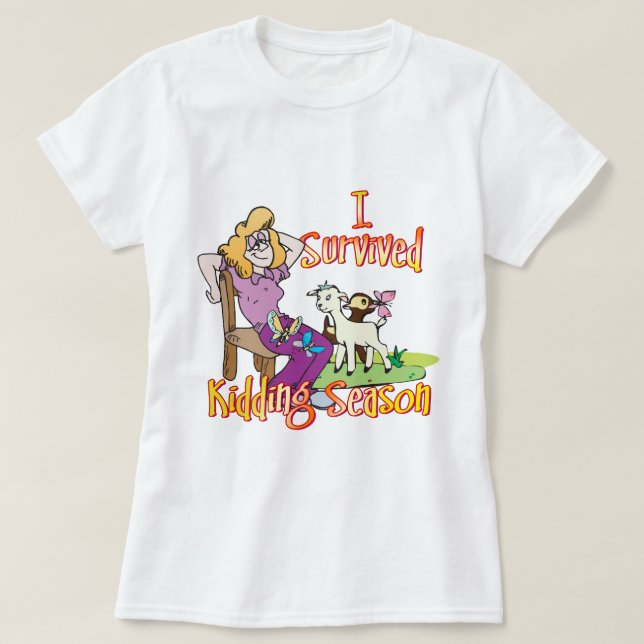 T-shirt CHÈQUE | Drôle saison de séchage par GetYerGoat (Design devant)