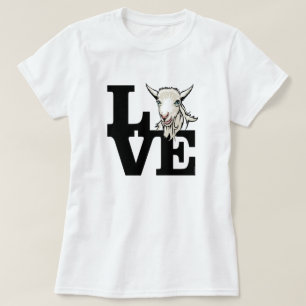 T-shirt CHÈQUE   Retro L O V E Aucune corne
