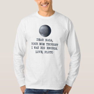 T-shirt Cher amour Pluton de la NASA