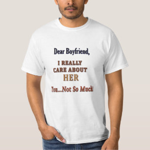 T-shirt Cher copain - Ça m'intéresse vraiment