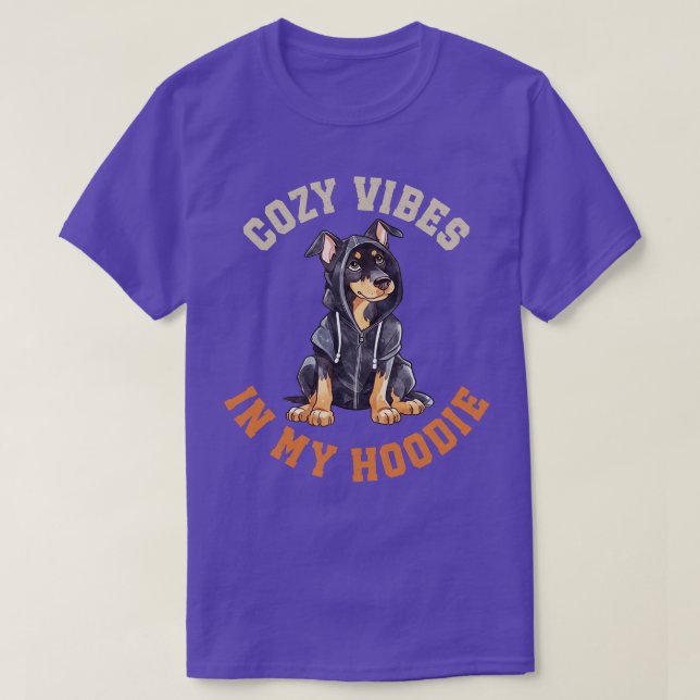 T-shirt Cher Doberman Pinscher Chien (Design devant)