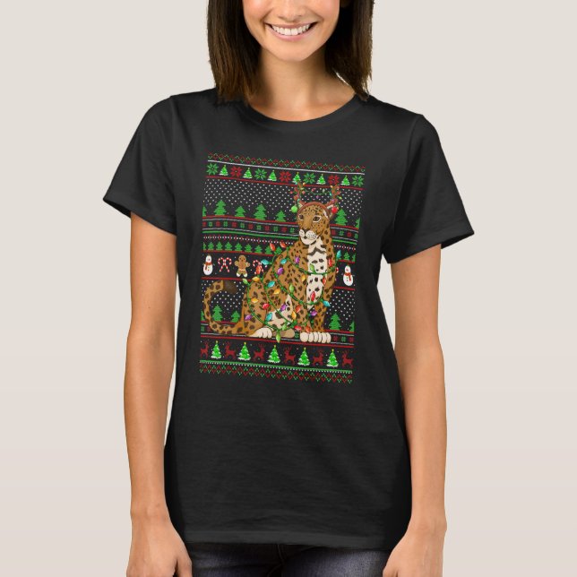 T-shirt Cher Noël moche de Noël (Devant)