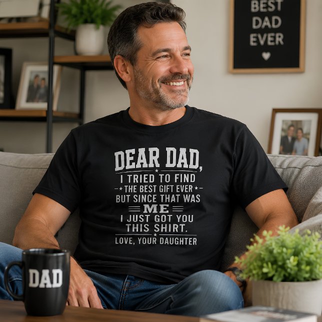 T-shirt Cher Papa Fille Drôle (Créateur téléchargé)