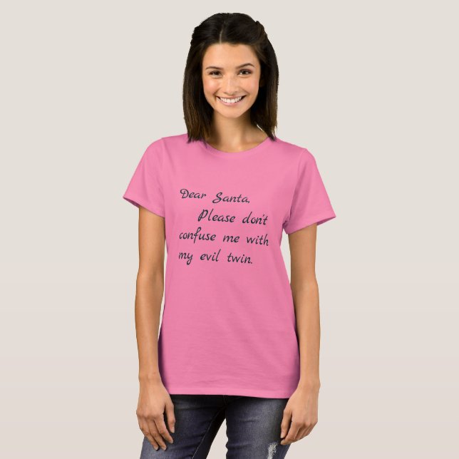 T-shirt Cher Père Noël (Devant entier)