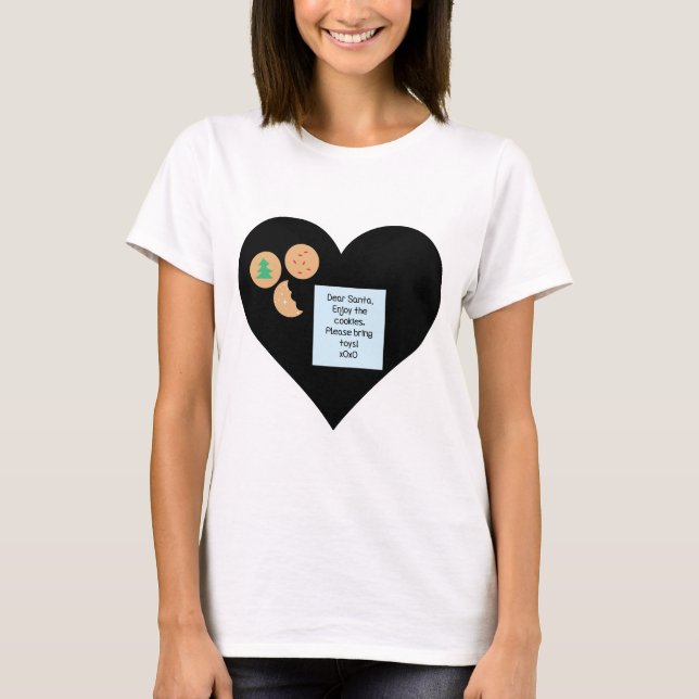 T-shirt Cher Père Noël - Apportez des jouets (Devant)