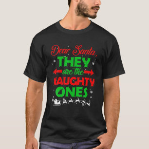 T-shirt Cher Père Noël, Ce Sont Les Maudits Gif De Noël
