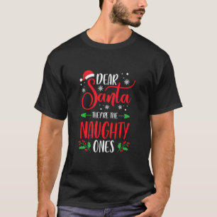 T-shirt Cher Père Noël, Ce Sont Les Mauvais Noël Holi