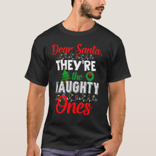 T-shirt Cher Père Noël, ce sont les méchants, le Père Noël