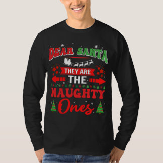 T-shirt Cher Père Noël, ce sont les vilains pyjamas