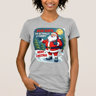 T-shirt Cher père noël c'est en fait une histoire drôlechi