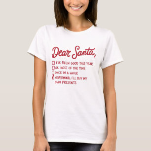 T-shirt Cher Père Noël - Design de Noël