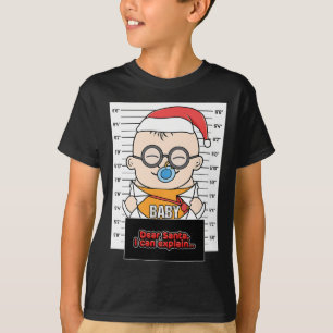 T-shirt Cher Père Noël, Je Peux Expliquer