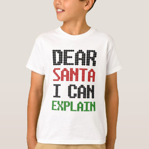 T-shirt Cher Père Noël, je peux vous expliquer Christmas N