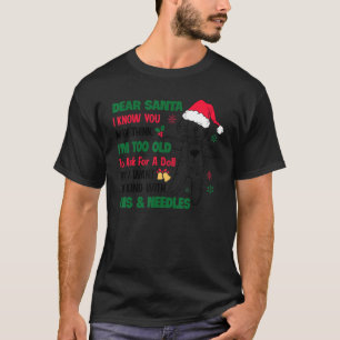 T-shirt Cher Père Noël, je sais que vous pensez peut-être 