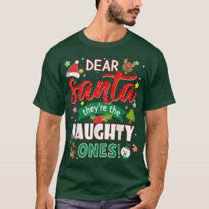 T-shirt Cher Père Noël, Les Maudits Noël