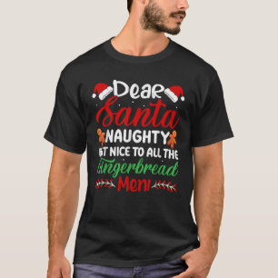T-shirt Cher Père Noël méchant mais gentil pour tous les p