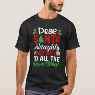 T-shirt Cher Père Noël Méchant Mais Gentil Pour Toutes Les
