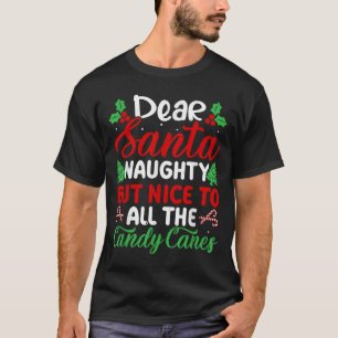 T-shirt Cher Père Noël méchant mais gentil pour toutes les