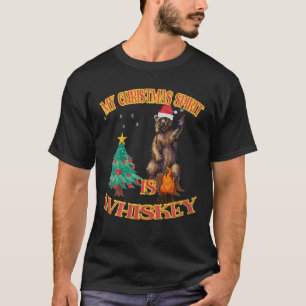 T-shirt Cher Père Noël Mon Frère L'a Fait Drôle De Noël Pa