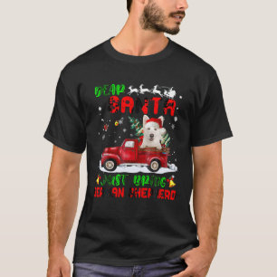T-shirt Cher Père Noël vient d'apporter le berger allemand
