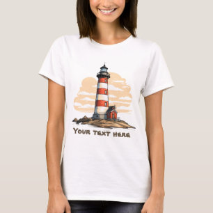 T-shirt Cher phare ajouter du texte
