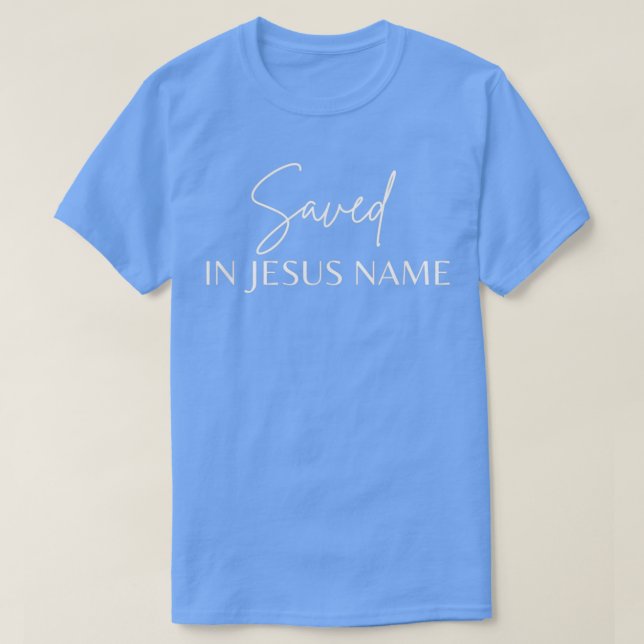 T-shirt Cher Seigneur Jésus Prière de salut (Design devant)