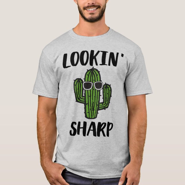 T-shirt Chercher le cactus Sharp (Devant)