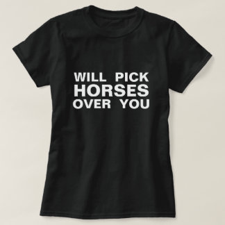 T-SHIRT CHERCHERA DES CHEVAUX SUR VOUS