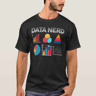 T-shirt Chercheur analyste de données scientifique Données