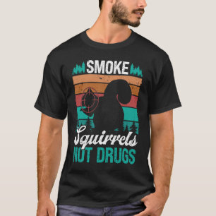 T-shirt Chercheur d'écureuils de fumée Technicien d'enlève