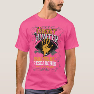 T-shirt Chercheur en paranormal Chasseur fantôme