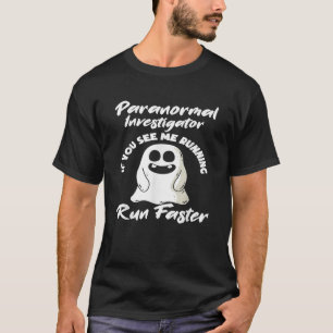 T-shirt Chercheur Paranormal Chasse Fantôme Chasseur