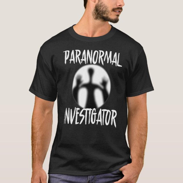 T-shirt Chercheur Paranormal Chasseur de fantômes Chasse d (Devant)