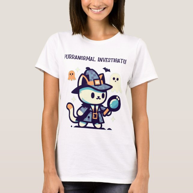 T-shirt Chercheur purranormal (Devant)