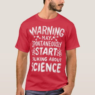 T-shirt Chercheur scientifique chimiste physicien cadeau P