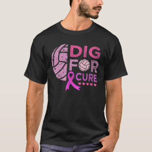 T-shirt Cherchez À Une Équipe De Volley-Ball Cure Sensibil