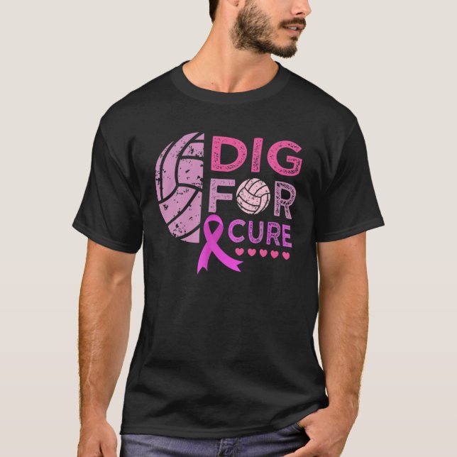 T-shirt Cherchez À Une Équipe De Volley-Ball Cure Sensibil (Devant)